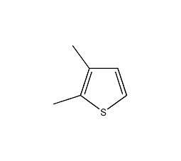 2,3-二甲基噻吩结构式