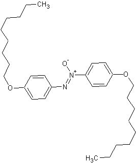 4,4'-二正辛氧基氧化偶氮基苯结构式