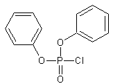 氯磷酸二苯酯结构式