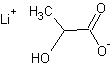 D-乳酸锂结构式
