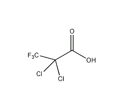 2,2-二氯-3,3,3-三氟丙酸结构式