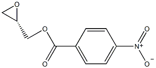 (2S)-(+)-缩水甘油基-4-硝基苯甲酸结构式