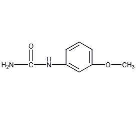 1-(3-甲氧基)脲结构式