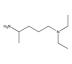 4-氨基-1-(二乙氨基)戊烷结构式
