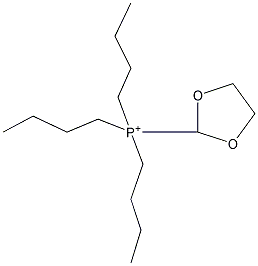 三丁基(1,3-二草脲胺-2-基甲基)溴化鏻结构式