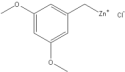 3,5-二甲氧基苯基氯化锌结构式