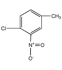 4-氯-3-硝基甲苯结构式