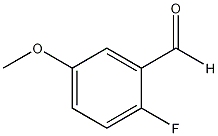 2-氟-5-甲氧基苯甲醛结构式