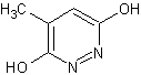 3,6-二羟基-4-甲基哒嗪结构式