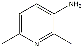 3-氨基-2,6-二甲基吡啶结构式
