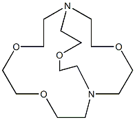 4,7,13,18-四氧杂-1,10-二氮杂二环[8.5.5]二十烷结构式