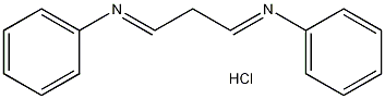 丙二醛双苯亚胺单盐酸盐结构式