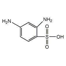 1,3-苯二胺-4-磺酸结构式