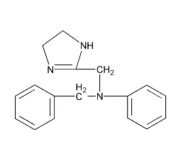 安他唑啉结构式