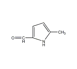 5-甲基-1H-吡咯-2-甲醛结构式