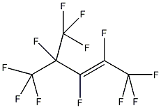 全氟(2-甲基-2-戊烯)结构式