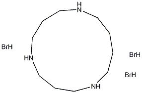 1,5,9-三氮环三癸烷三溴酸盐结构式