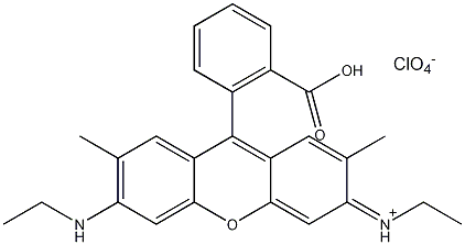 罗丹明 19 高氯酸钠结构式