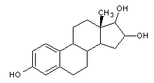 雌三醇结构式