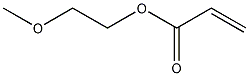 2-丙烯酸甲氧基乙酯结构式