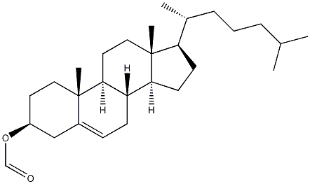 胆甾醇基甲酸盐结构式
