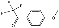 2,2,2-三氟-4'-甲氧基乙酰苯结构式
