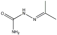 丙酮缩氨基硫脲结构式