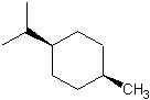 顺-1-异丙基-4-甲基环己烷结构式