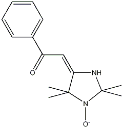 2,2,5,5-四甲基-4-苯酚炔咪唑烷-1-哌啶酮结构式