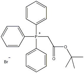 (叔丁氧基羰基甲基)溴化三苯基磷结构式