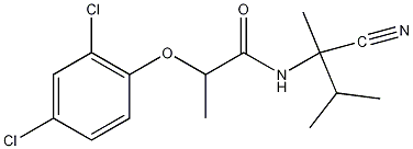 氰菌胺结构式