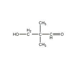 2,2-二甲基-3-羟基丙醛结构式