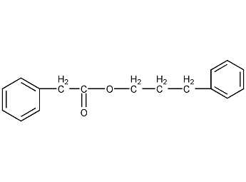 3-苯丙基苯乙酸结构式