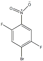 1-溴-2,5-二氟-4-硝基苯结构式