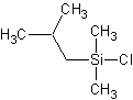 氯化二甲基异丁基硅烷结构式