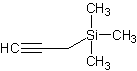 炔丙基三甲基硅烷结构式