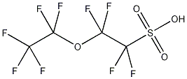 全氟(2-乙氧基乙烷)磺酸结构式