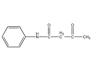 乙酰乙酰苯胺结构式