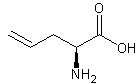 L-烯丙基甘氨酸结构式