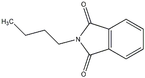 N-丁基邻苯二甲酰亚胺结构式