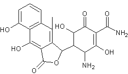 α-载脂蛋白-土霉素结构式