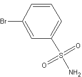 3-溴苯磺胺结构式