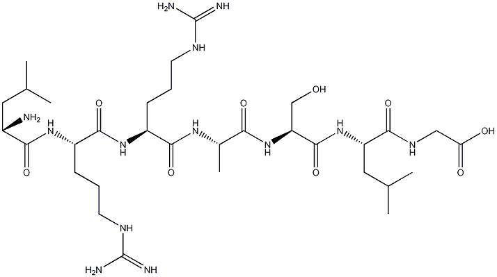 肯普肽结构式