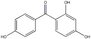 2,4,4'-三羟基二苯甲酮结构式