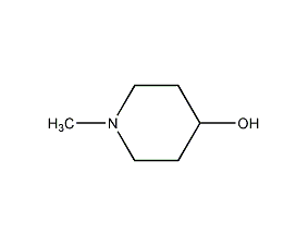 4-羟基-1-甲基哌啶结构式