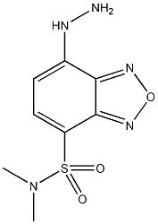 7-肼-N,N-二-4-苯并呋咱磺结构式