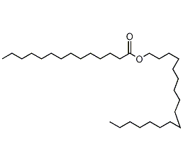 肉豆蔻酸十七烷酯结构式