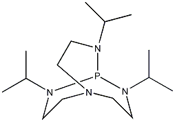 2,8,9-三异丙基-2,5,8,9-四硫唑嘌呤-1-磷杂二环[3.3.3]十一烷结构式