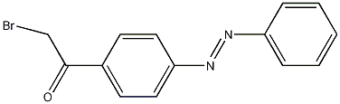 4-苯杂氮苯甲酰甲基溴结构式