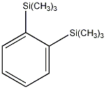 1,2-双(三甲基硅)苯结构式